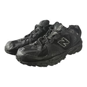 New Balance 481 v3 Men's Trail Running Triple Black Hiking Sneakers Size 10.5 4E